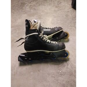Bauer Premier Impact Inline Roller Hockey Skates‎ Size US Skate Sz10 Black
